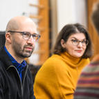 Zahajovací zkouška inscenace Rozum a cit